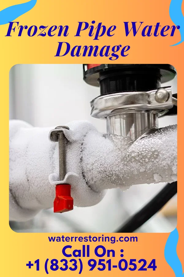 Frozen Pipe Water Damage in Rosendale, WI